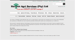 Desktop Screenshot of harvestagri.com